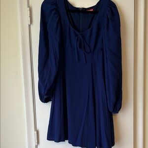 STAUD royal blue mini dress sz 6